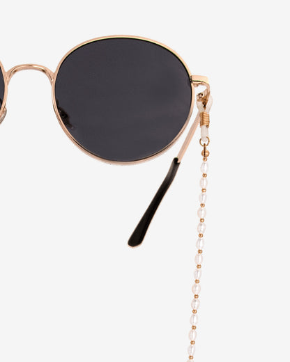 Pearly Sunglasses Chain Rose Gold