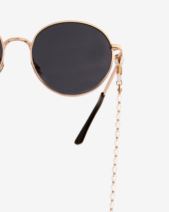Pearly Sunglasses Chain Rose Gold