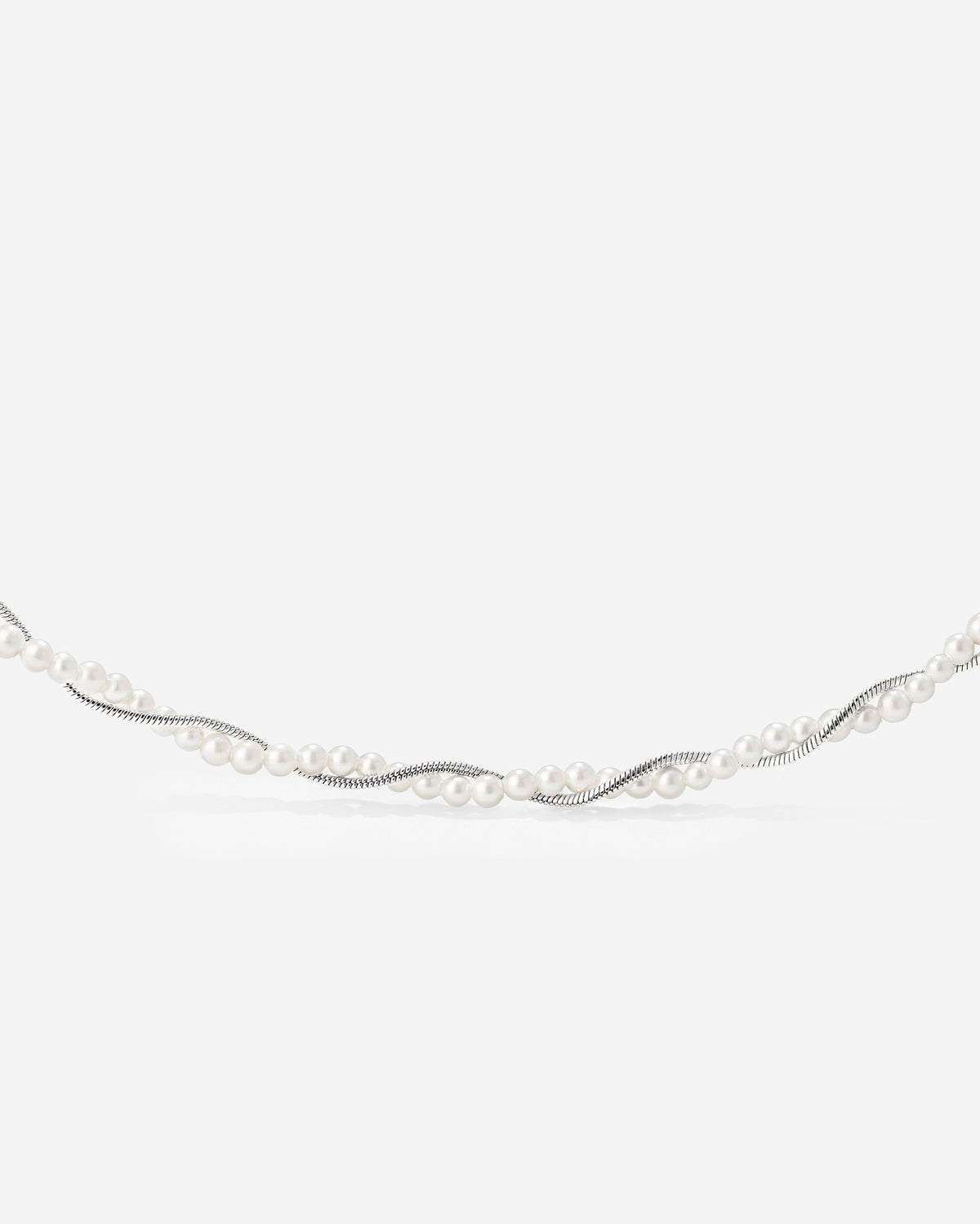 Infinite Bonding Necklace Silver