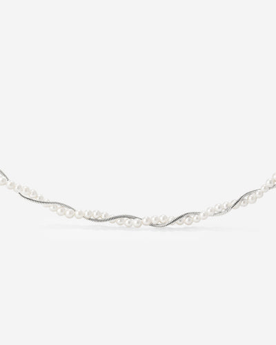 Infinite Bonding Necklace Silver