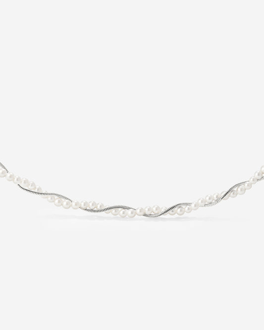 Infinite Bonding Necklace Silver