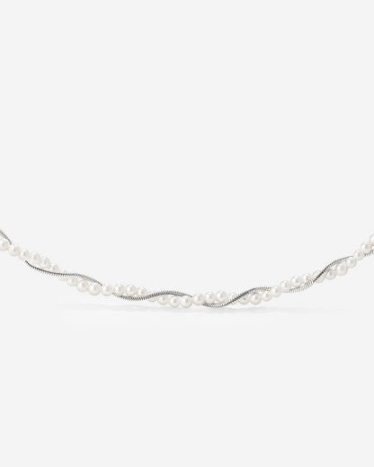 Infinite Bonding Necklace Silver