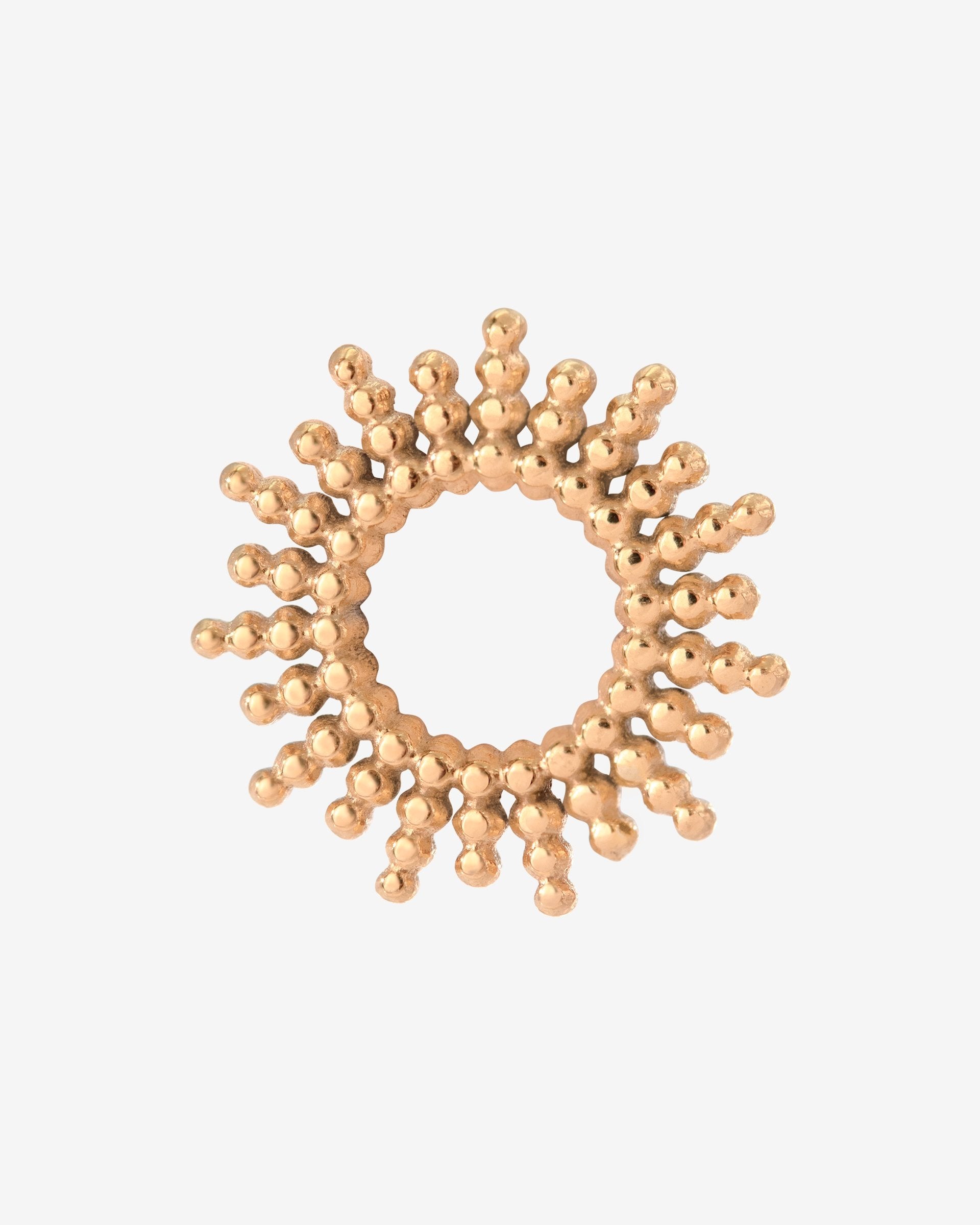 Sunny Oval Twisted Hoop Set Baby Rose Gold