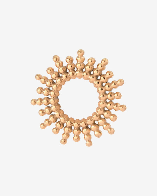 Sunny Oval Twisted Hoop Set Baby Rose Gold