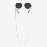 Pearly Sunglasses Chain Silver