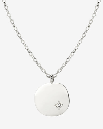 Spring Bling Necklace Silver