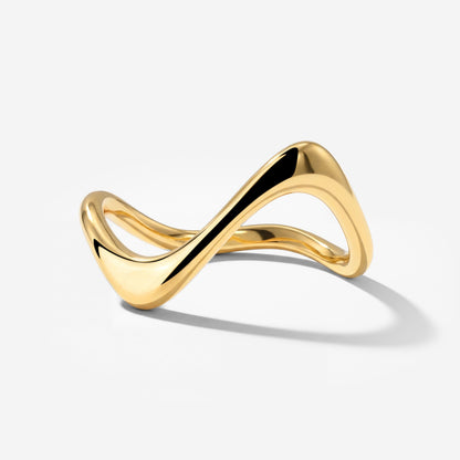 Tides Ring Gold