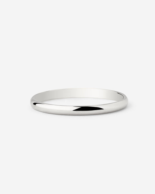 Fine Line Ring Silver