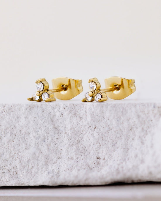 Luz Studs Rose Gold