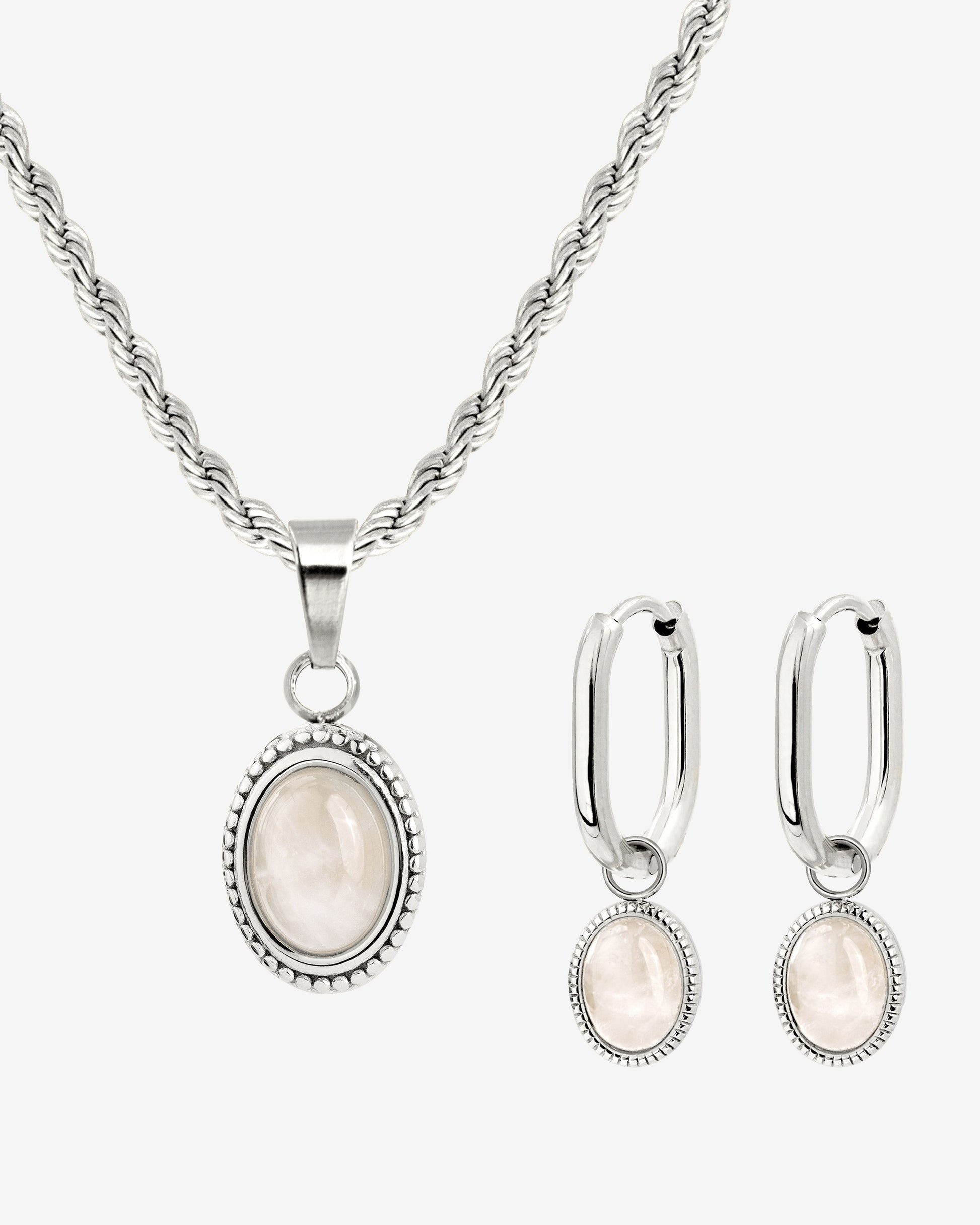 Blush Quartz Bundle Silver