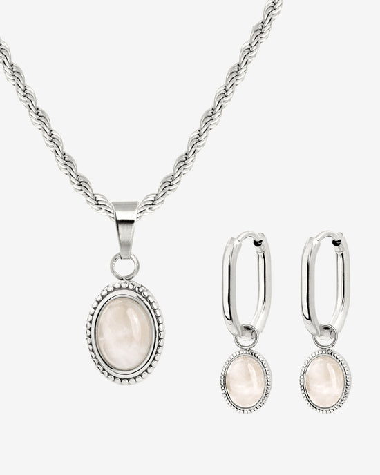 Blush Quartz Bundle Silver
