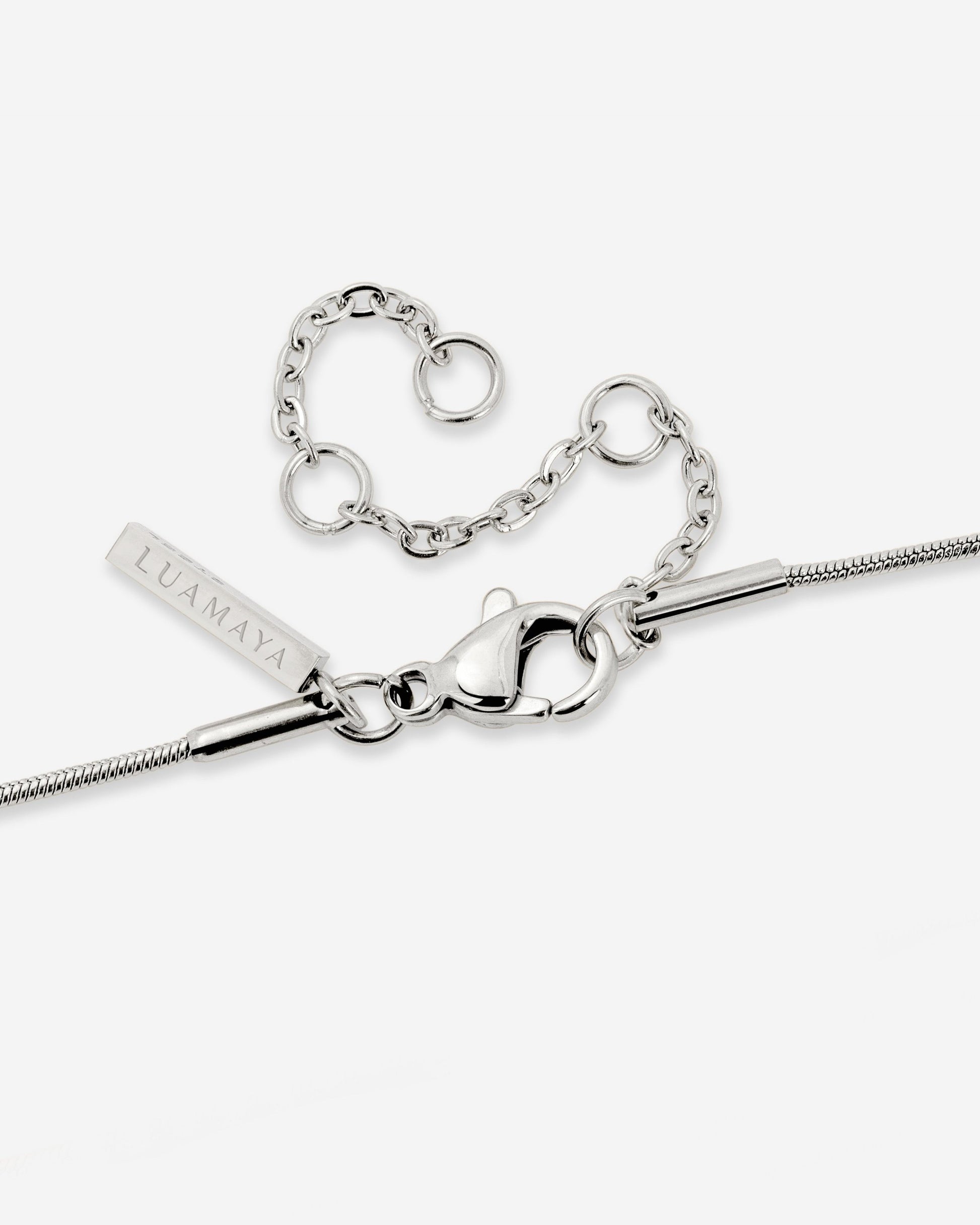 Blush Pearl Choker Silver