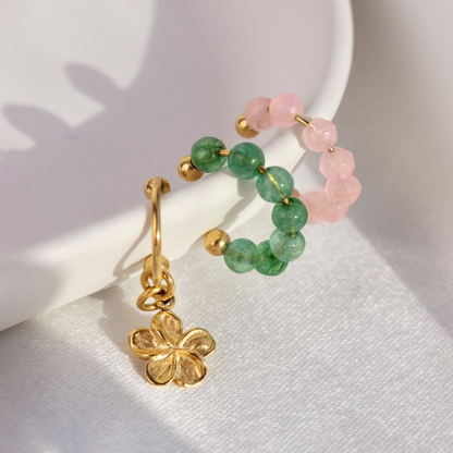 Rose Ear Cuff Gold