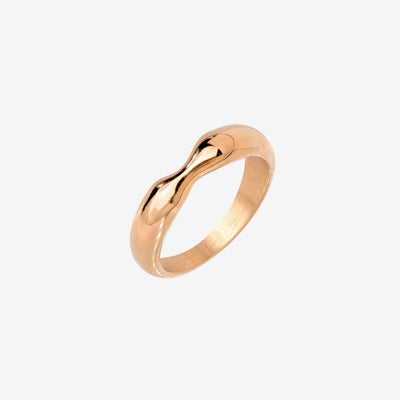 Ocean Depth Ring Rose Gold