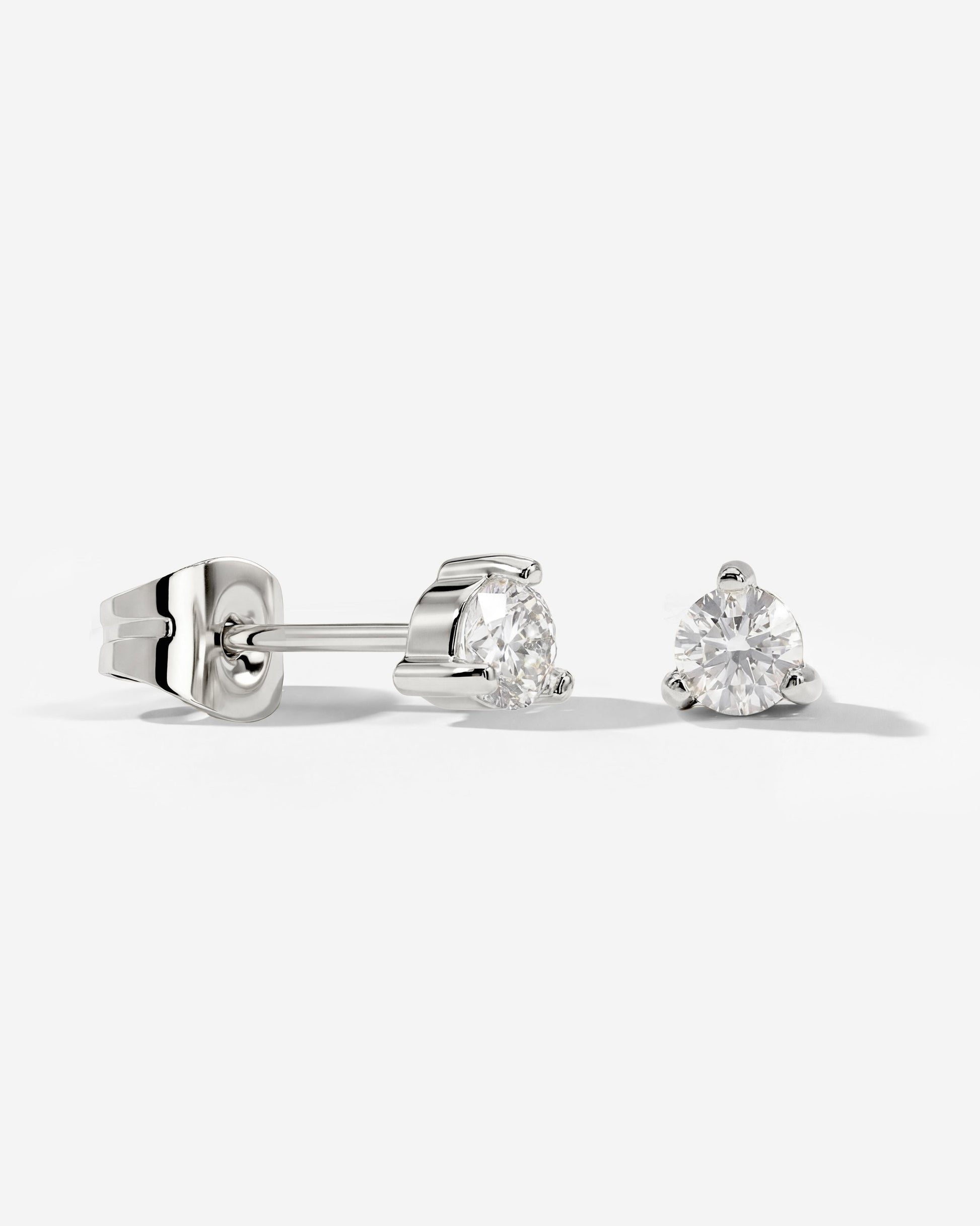 Glimmer Studs Silver