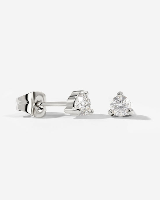 Glimmer Studs Silver
