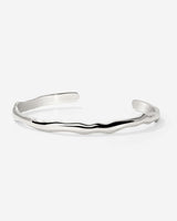 Flowing Bangle Silver