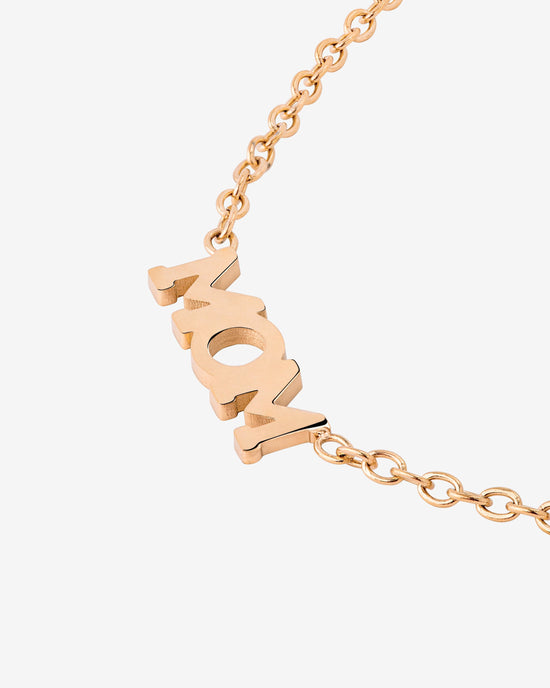 Mom Forever Necklace Rose Gold