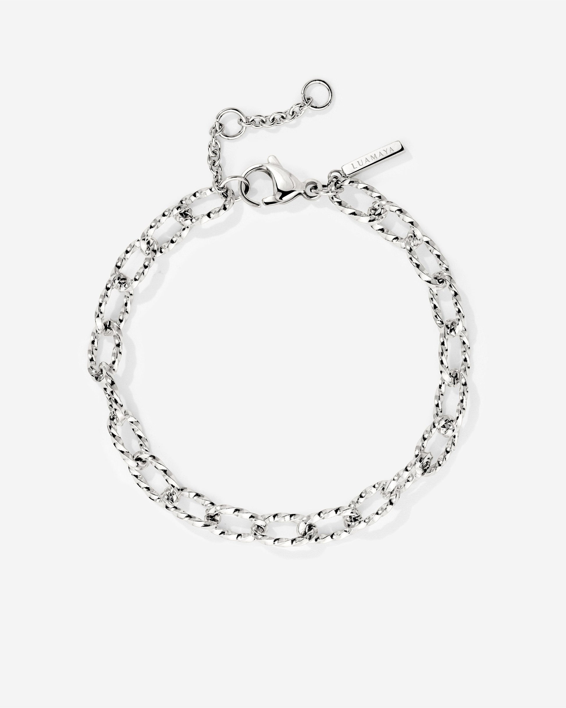 Fantasy Chain Bracelet Silver