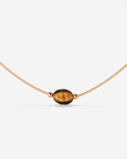 Sunflare Gem Choker Rose Gold