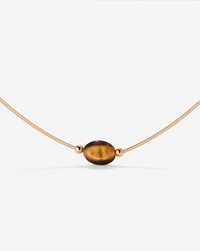 Sunflare Gem Choker Rose Gold