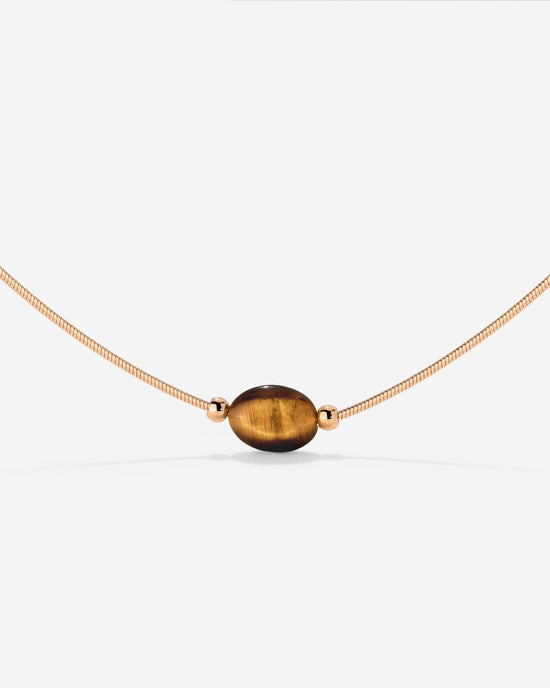 Sunflare Gem Choker Rose Gold