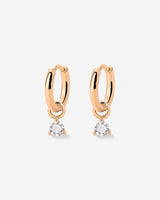 Blanco Lumbre Hoop Set Baby Rose Gold