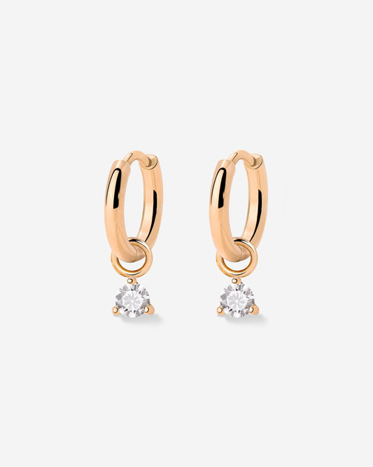 Blanco Lumbre Hoop Set Baby Rose Gold
