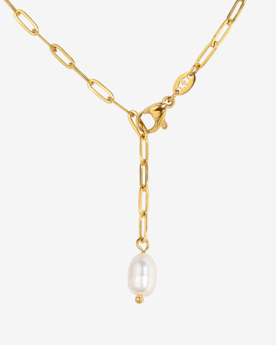 Ocean Find Y-Necklace Gold