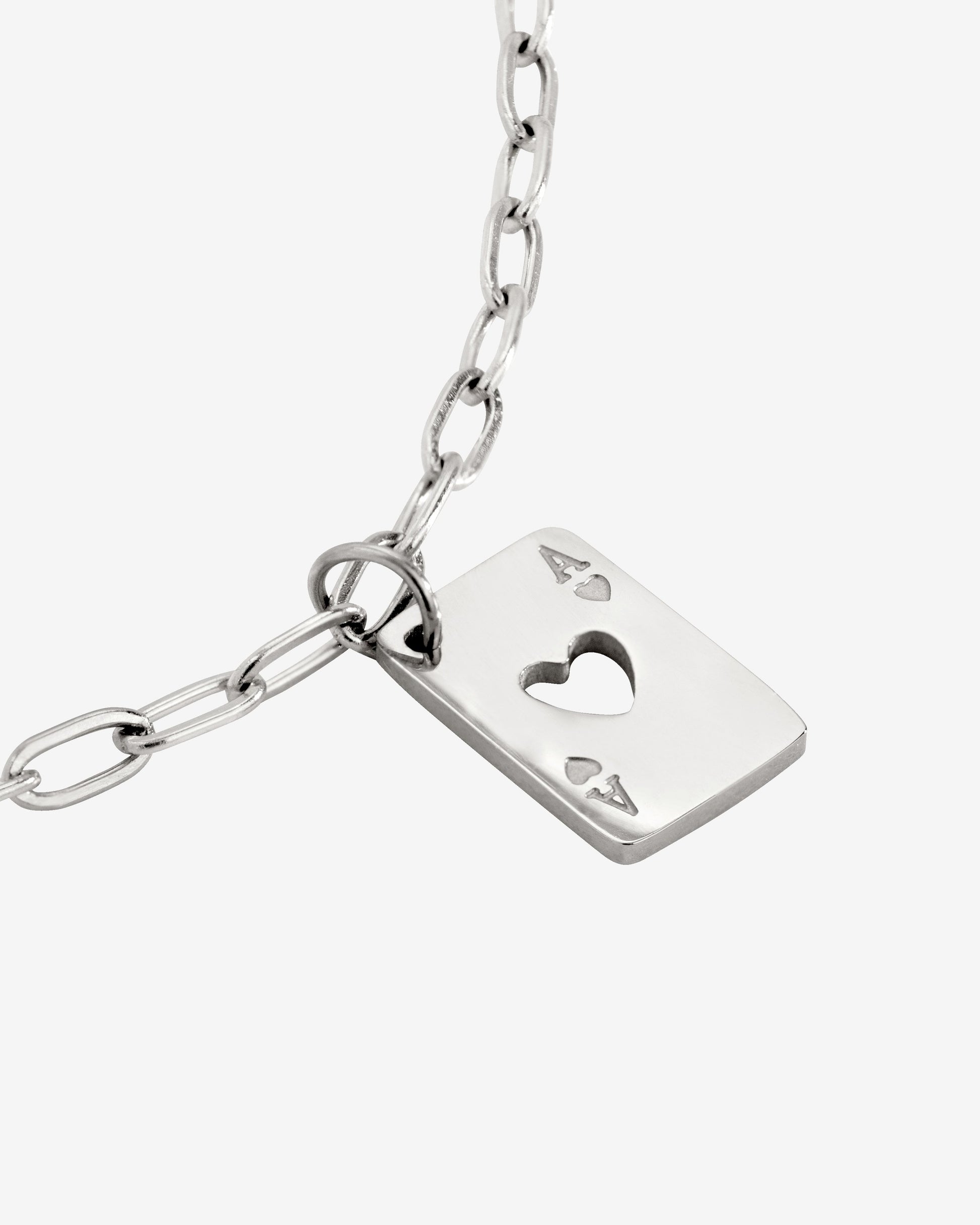 Ace Up the Sleeve Bracelet Silver