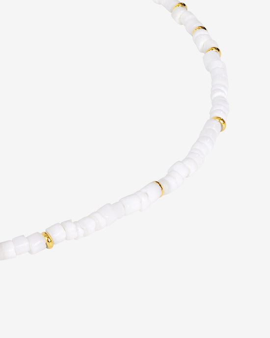 Puka Shell Necklace gold
