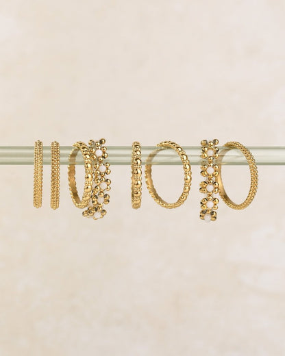 Flowery Ring gold