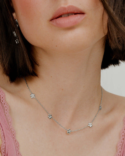 Meadow Choker Silver