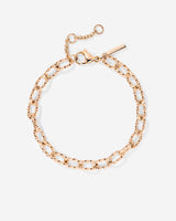 Fantasy Chain Bracelet Rose Gold
