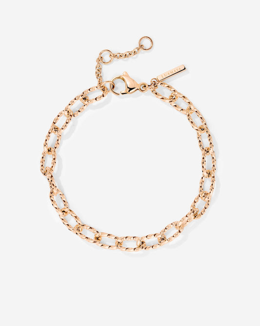 Fantasy Chain Bracelet Rose Gold