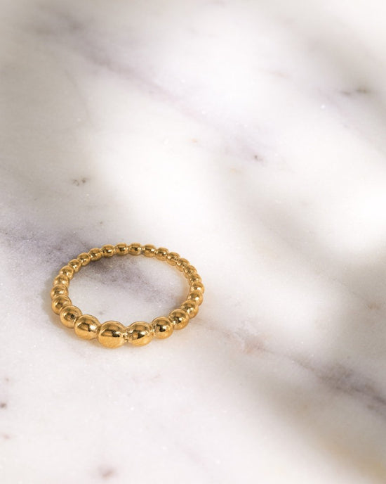 Beady Ring Silver