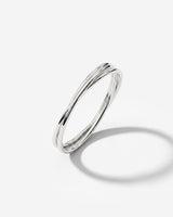 Tiny Trio Ring Silver