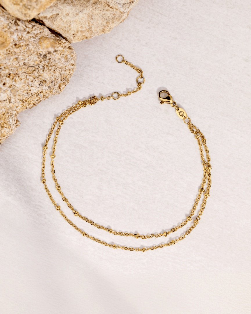 Puebla Anklet Silver