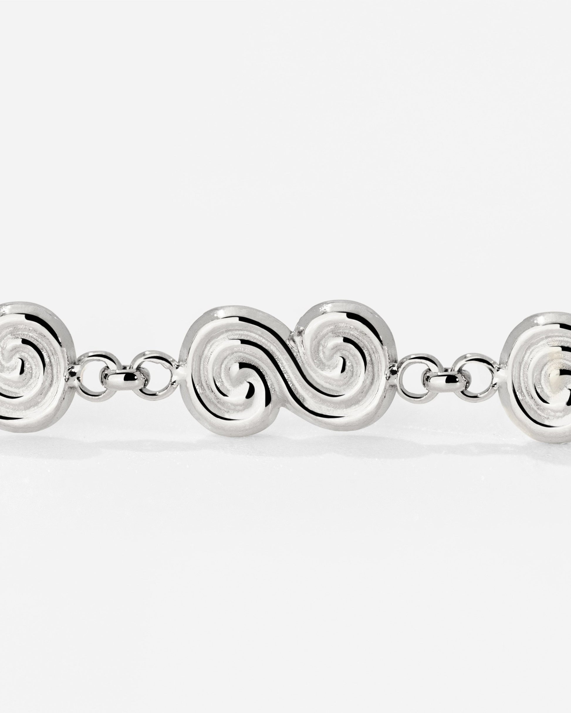 Serpent's Whisper Hoop Set Small Silver