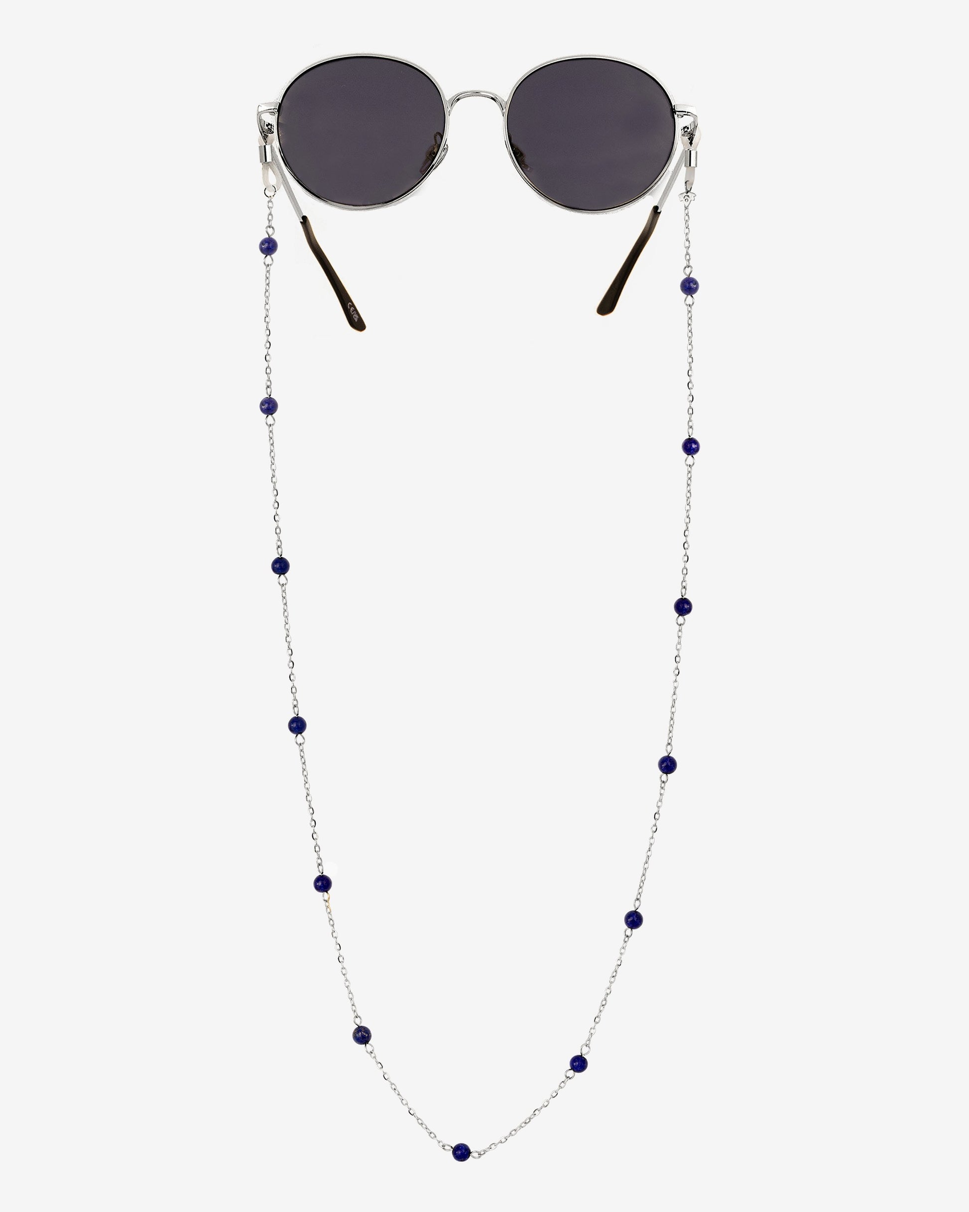 Blue Bay Sunglasses Chain Silver