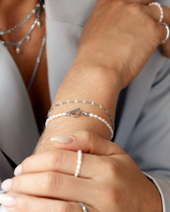 Nadjas Rise and Shine Bracelet Silver