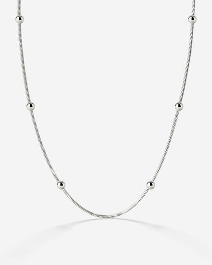 Moony Necklace Silver