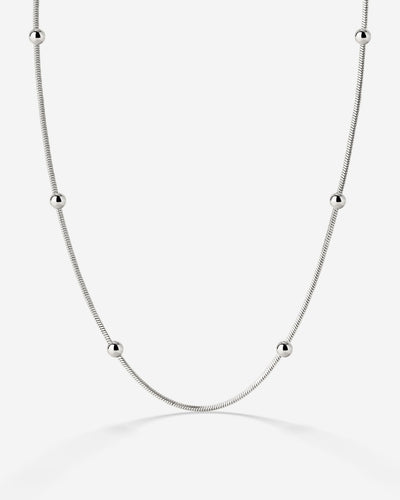 Moony Necklace Silver