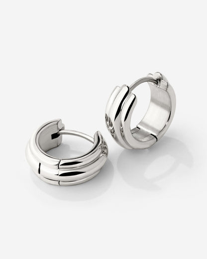 Halo Hoops Silver