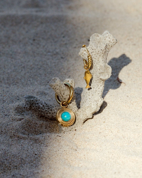 Maris Treasure Hoop Set Small Gold