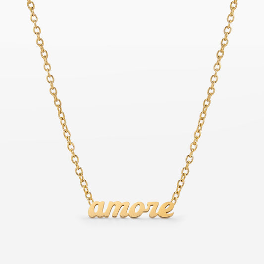 Amore Mio Necklace Gold