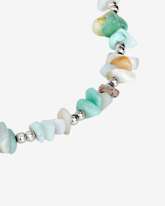 Maritime Gem Necklace Silver