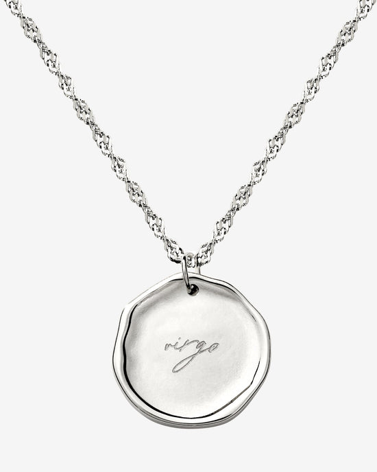 Zodiac Necklace Silver