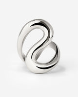 Coiled Ring Silver