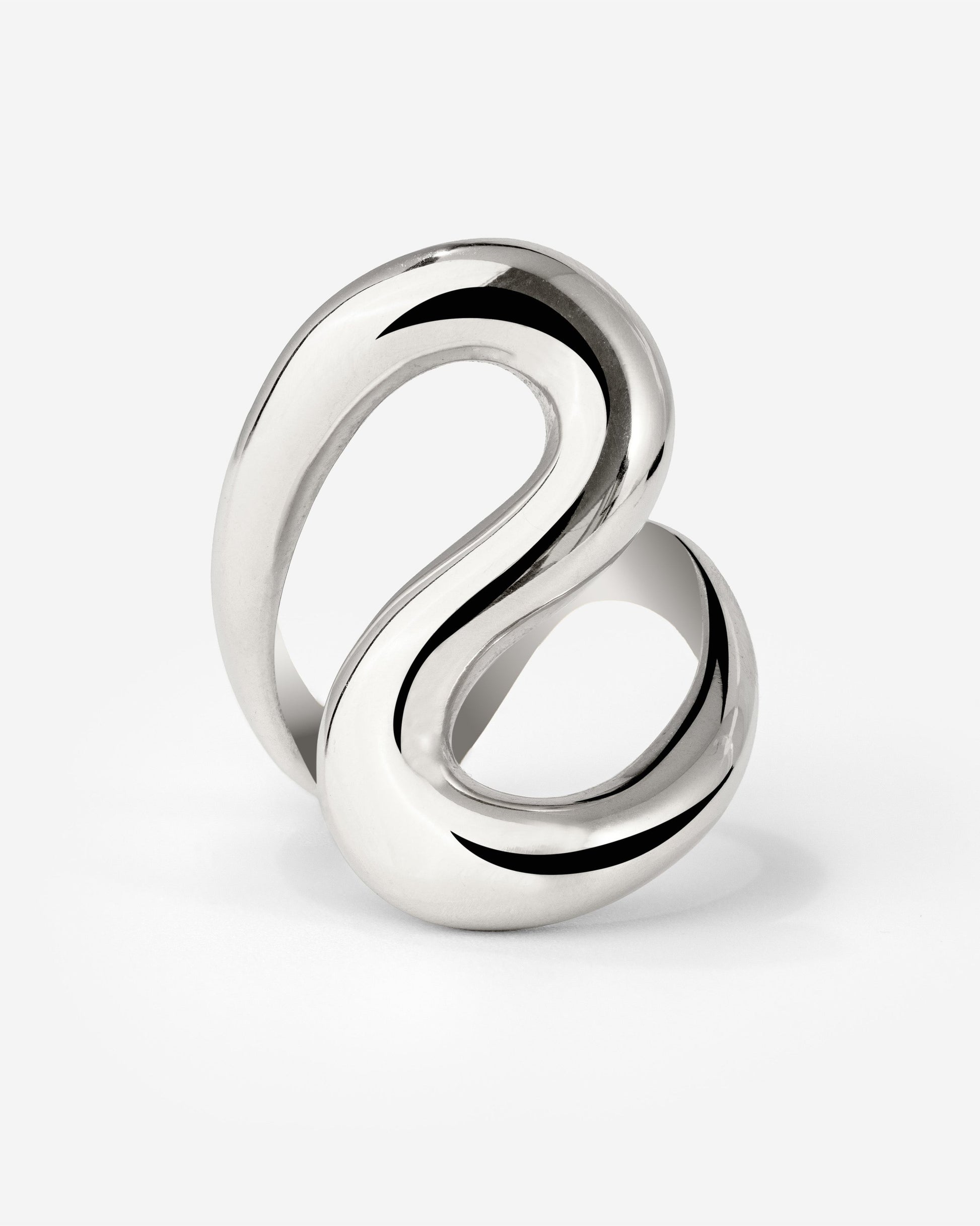Coiled Ring Silver